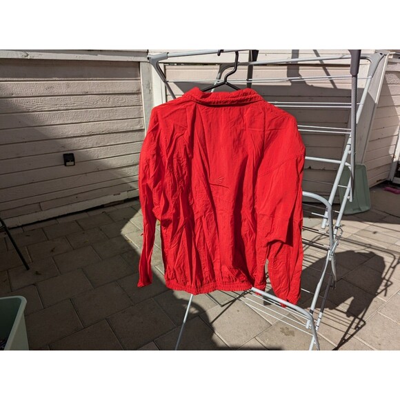 Vintage Catalina Track Suit Windbreaker Nylon Jacket Red 80’s 90’s No Size Tag - Picture 6 of 14